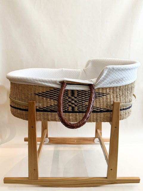 Dua Design Moses Basket + Stand noP52492
