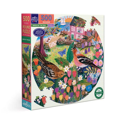 500 Piece Puzzle - Birds by the Sea
