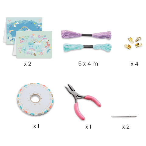 Rainbow Kumihimo Bracelet Making Kit