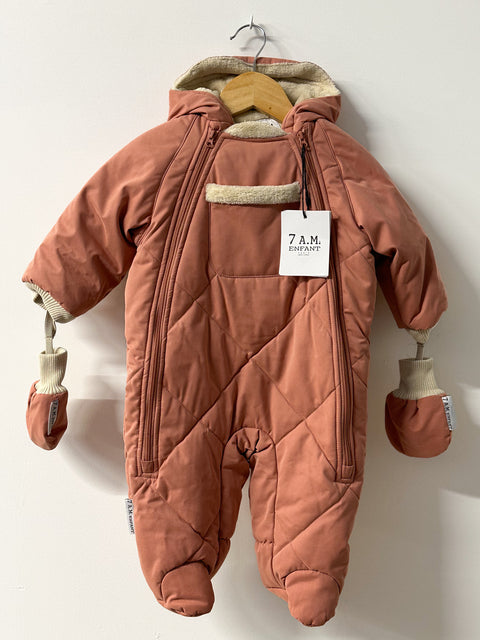 ♻ 7 A.M. Enfant 6-12m Snowsuit