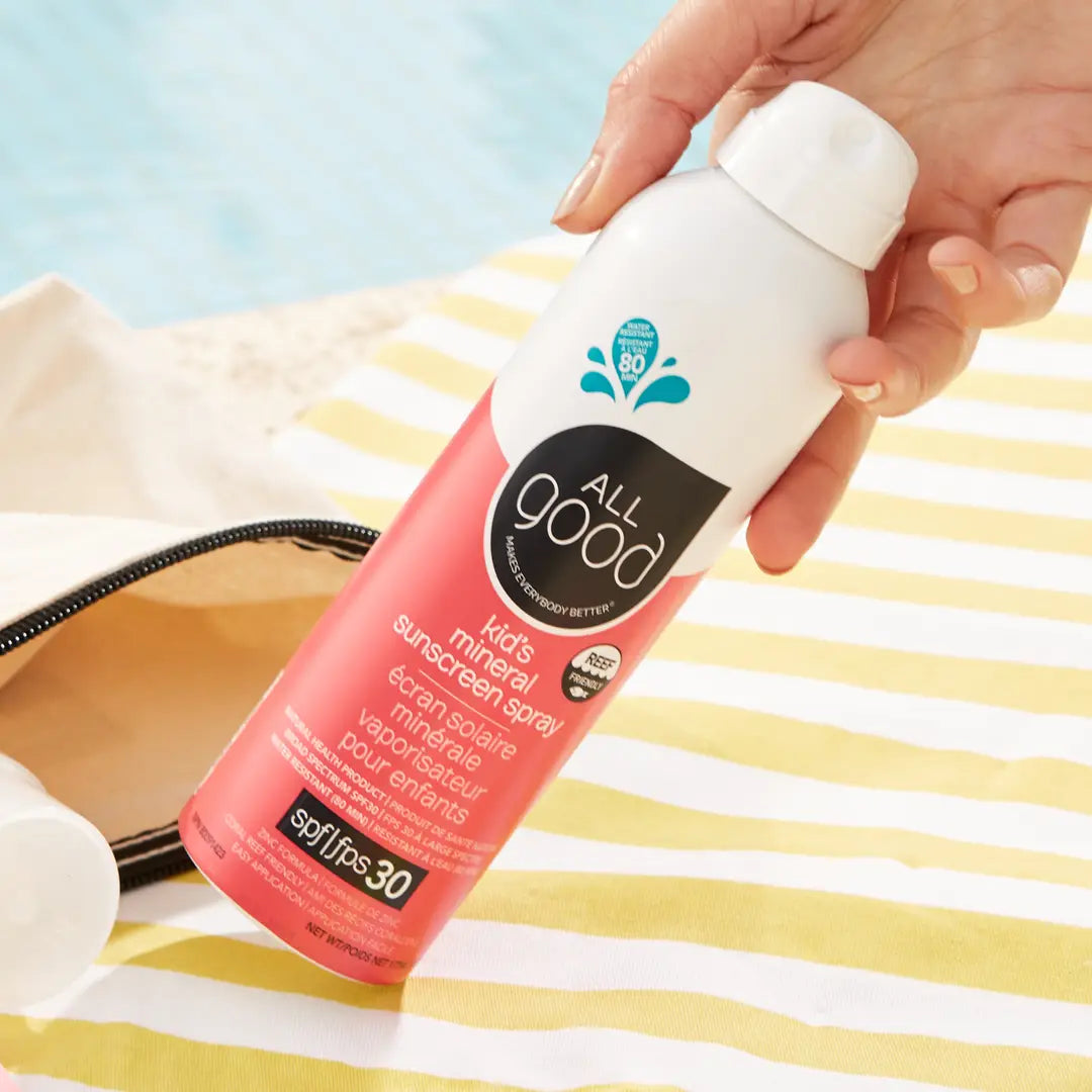Baby & Kid's Mineral Sunscreen Spray Spf 30 - 6 oz – Nesting House