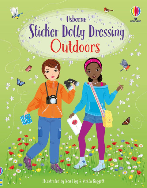 Sticker Dolly Dressing Book Outdoor