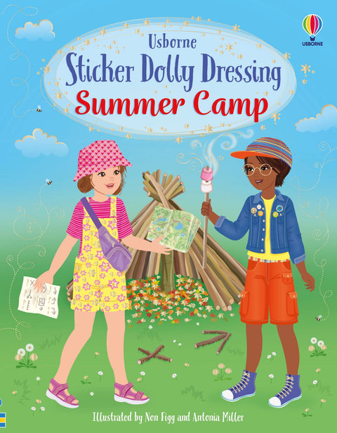 Sticker Dolly Dressing Book Summer Camp