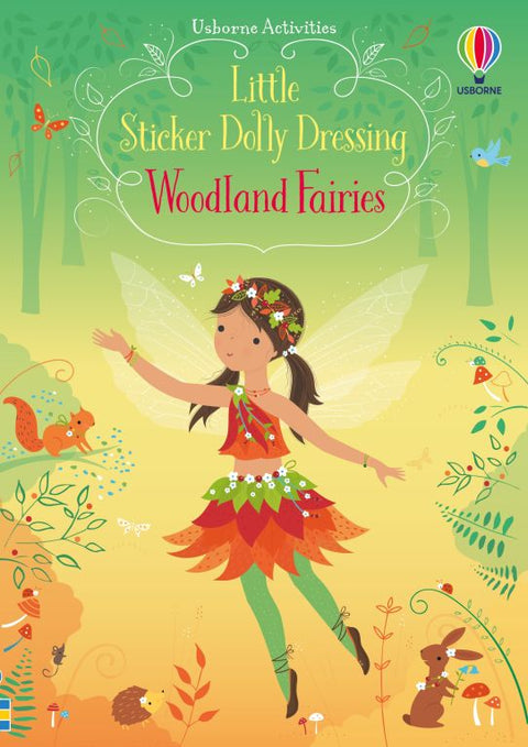 Little Dolly Dressing Book Woodland Fairies