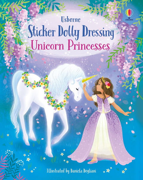 Sticker Dolly Dressing Book Unicorn Princesses