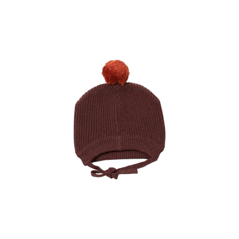 Chocolate Knitted Hat