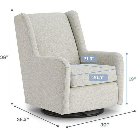 Storytime Brianna Swivel Glider