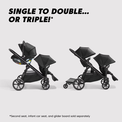 Baby Jogger City Select 2 Single-to-Double Stroller | Eco Collection