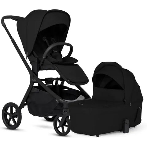 Silver Cross Breez Compact Stroller + Folding Bassinet Bundle