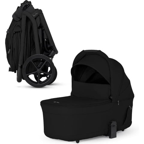 Silver Cross Breez Compact Stroller + Folding Bassinet Bundle