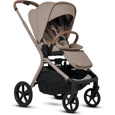 Silver Cross Breez Compact Stroller + Folding Bassinet Bundle