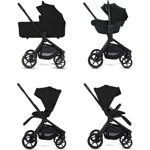 Silver Cross Breez Compact Stroller + Folding Bassinet Bundle