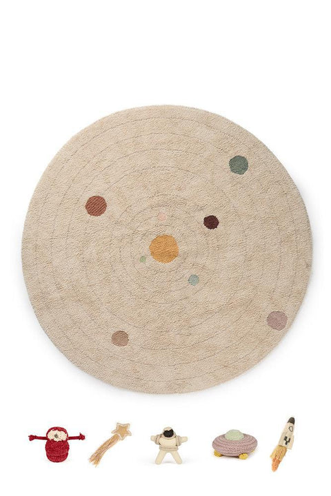 Washable Play Rug - Solar System