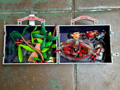 ♻ Playmobil Pirate Ship + Accessories No56242