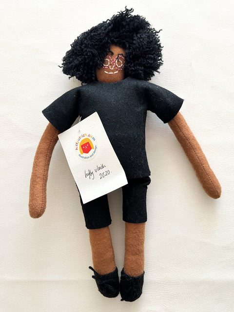 ♻ Hiffy Ulrich Felt Friend Doll