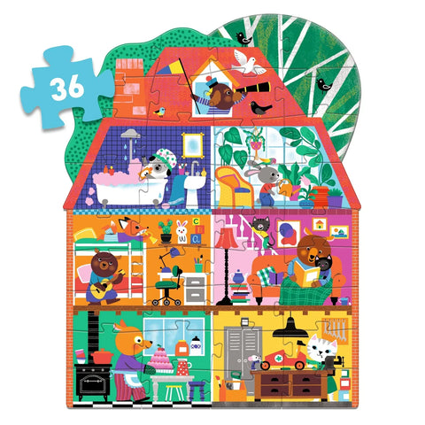 36 Piece Puzzle - The Little Buddies' House