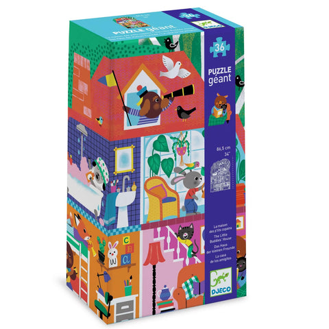 36 Piece Puzzle - The Little Buddies' House