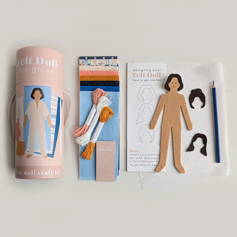 Felt Doll Craft Kit