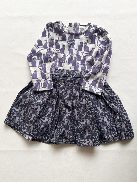 ♻ Kate Quinn 6-12m Purple Dress