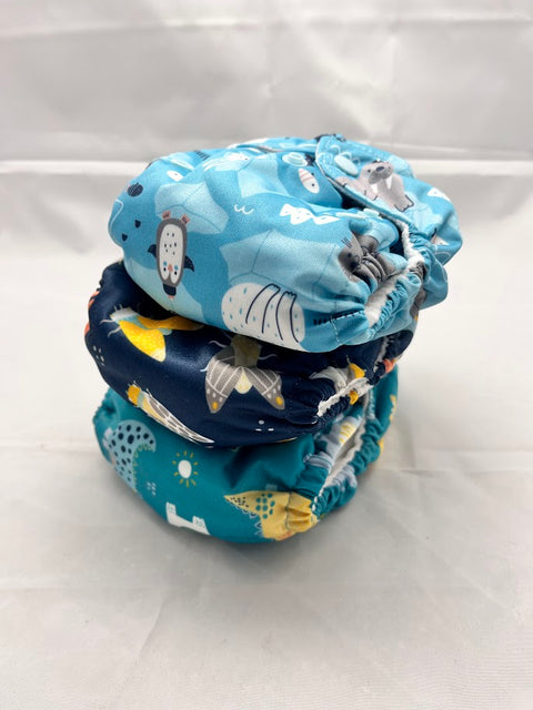 ♻ Thirsties Newborn All-in-One Bundle no57972