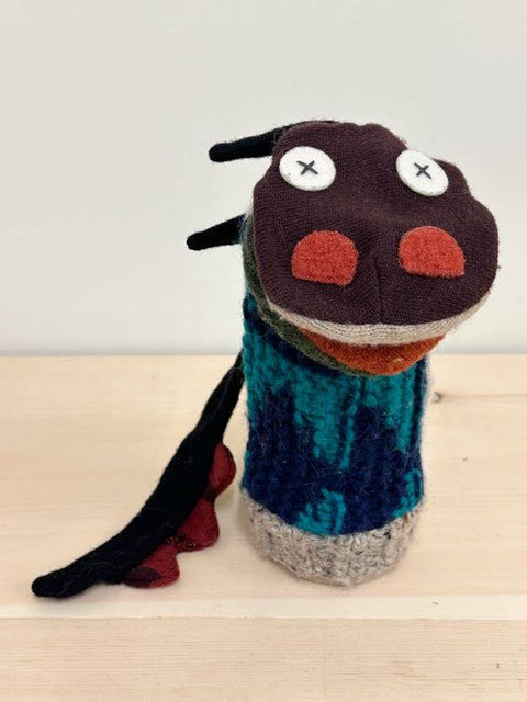 ♻ Cate + Levi Dragon Puppet