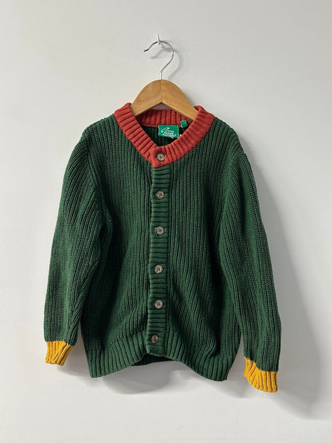♻ Little Green Radicals 4-5y Cardigan