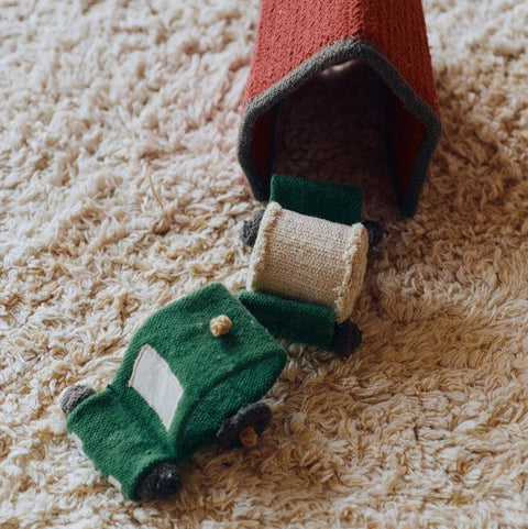 Washable Play Rug - Farm Fields