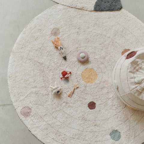 Washable Play Rug - Solar System
