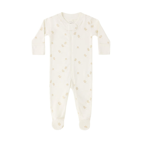 Zip Long Sleeve Sleeper Footie - Chicks