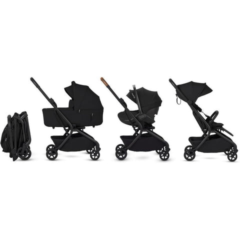Silver Cross Nia Compact Stroller + Folding Bassinet Bundle