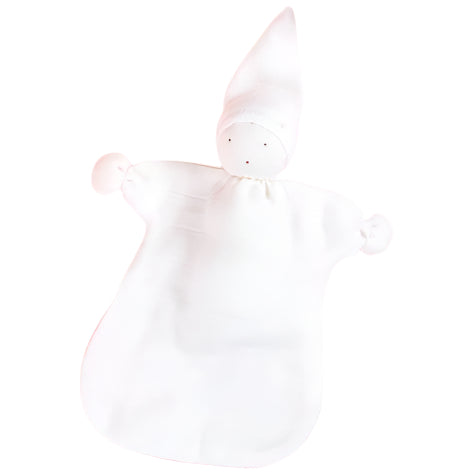 Muslin Sleeping Lovey - Organic White
