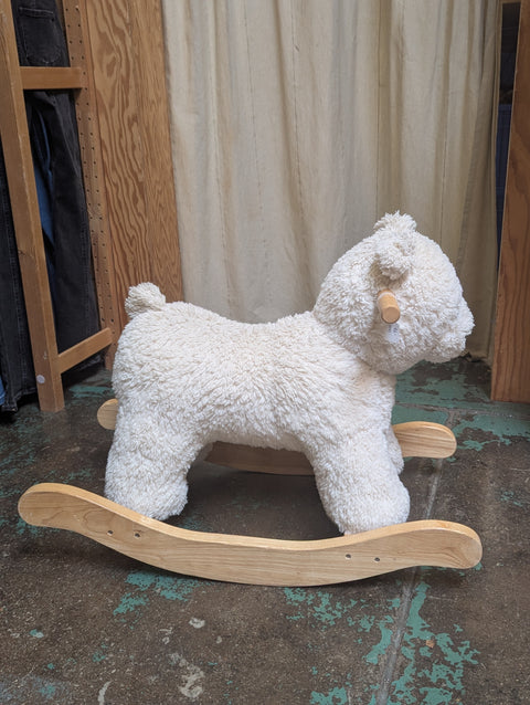 ♻ Pottery Barn Rocking Bear No57314