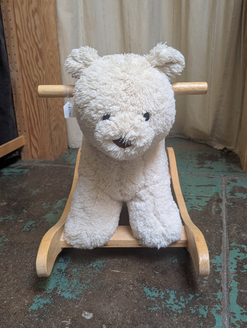 ♻ Pottery Barn Rocking Bear No57314