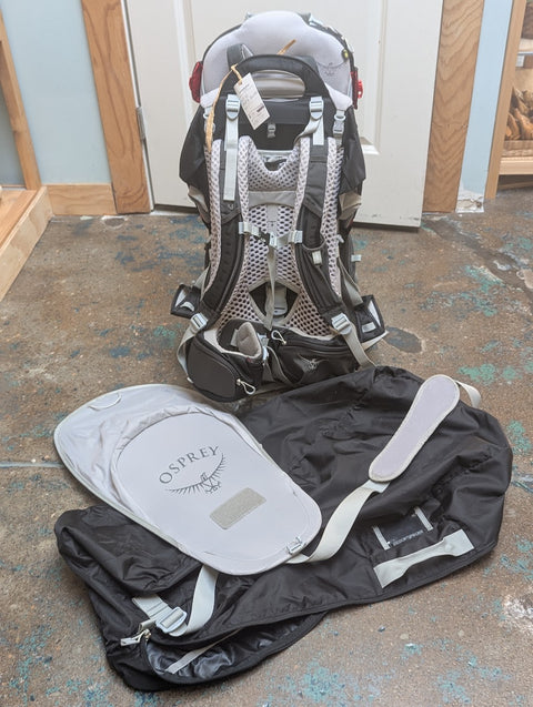 ♻ Poco AG Hiking Backpack w/ carry bag & rain covers and accessories No57404