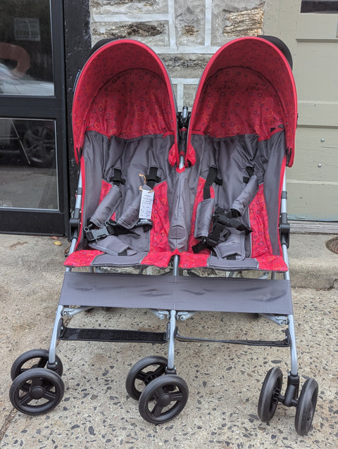 ♻ Delta Children LX Side by Side Double Stroller, 2024 No57955