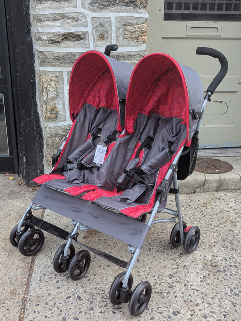 ♻ Delta Children LX Side by Side Double Stroller, 2024 No57955