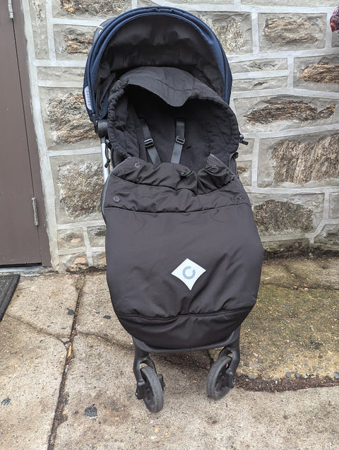 ♻ Colugo Compact Stroller, 2018 w/ foot muff & rain cover No57961