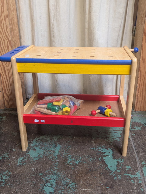 ♻ Land of Nod Tool Bench -As is No58124