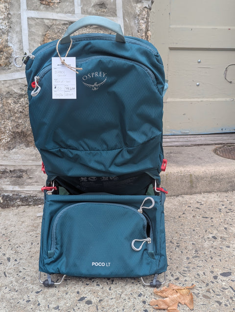 ♻ Osprey Poco LT Hiking Carrier, Teal No58238