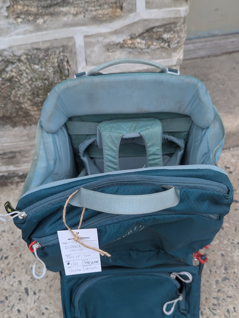 ♻ Osprey Poco LT Hiking Carrier, Teal No58238