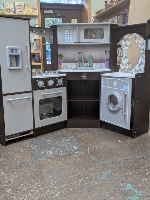 ♻ KidKraft Ultimate Corner Play Kitchen w/ accessories No58261