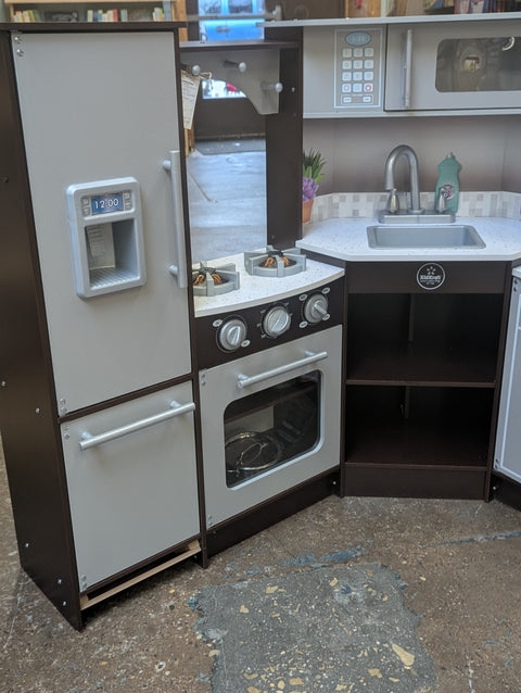 ♻ KidKraft Ultimate Corner Play Kitchen w/ accessories No58261