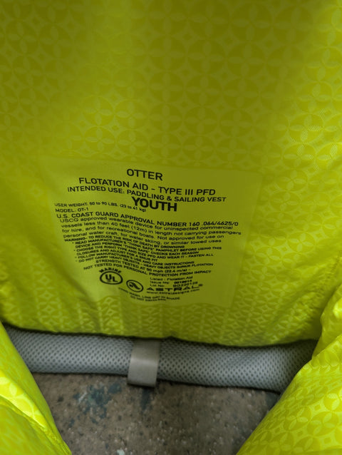 ♻ Otter 2.0 Youth Flotation Vest
