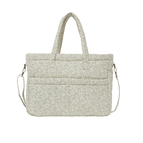 Diaper Bag + Changing Pad Set - Green Garden