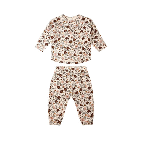 Long Sleeve Tee + Pant Set - Posy