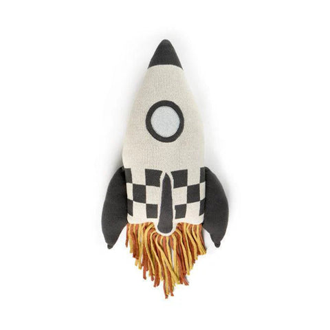 Knitted Cushion - Rocket