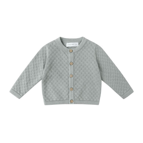 Knit Cardigan - Steel Blue