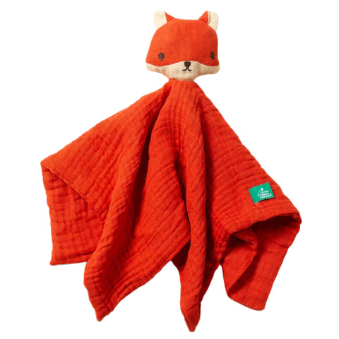 Fox Organic Baby Comforter Toy
