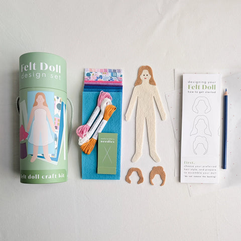 Felt Doll Craft Kit