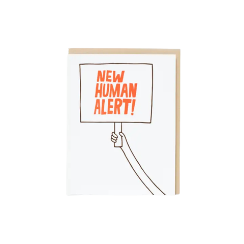 New Human Alert! Card